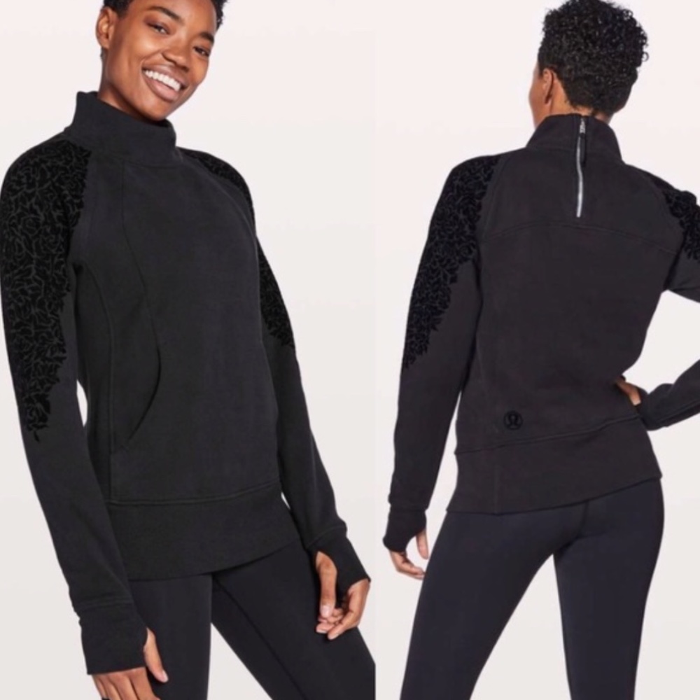 Lululemon Mock-neck Sweatshirt